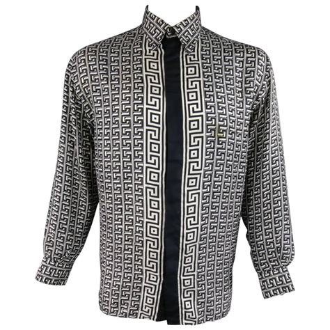 versace classic v2 shirt|versace long sleeve shirts.